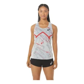 CJ-Line Light Singlet “Buzul Grisi Elektrik Kırmızısı”