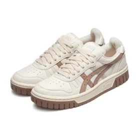 Court MZ Retro Günlük Kaykay Ayakkabısi Unisex Beyaz Kahverengi