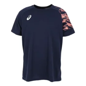 Dry Print Kısa Kollu Tişört “Midnight Blazing Coral”