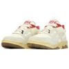 Gel-Fuse Kigo Basketbol Ayakkabıları “White Beige Red”