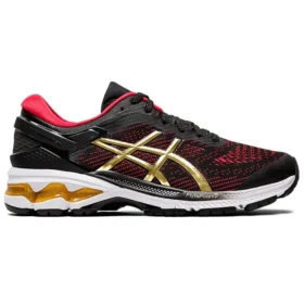 Gel-Kayano 26 “Siyah Kırmızı Altın”