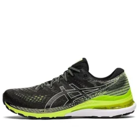 Gel-Kayano 28 2E Wide “Siyah Tehlike Yeşili”