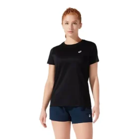 Gümüş Kısa Kollu Üst Giyim “Performance Black”