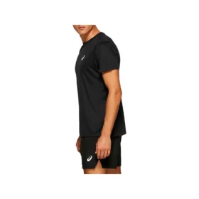 Gümüş Kısa Kollu Üst Giyim “Performance Black”