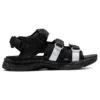 Kahana SD 2 Moda Retro Spor Unisex Sandalet “Siyah Beyaz”
