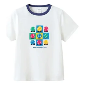 Lifestyle Grafik Tişört “White Multi”