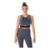 Mesh Panel Antrenman Sütyeni “Carrier Grey”