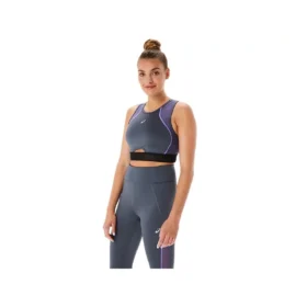 Mesh Panel Antrenman Sütyeni “Carrier Grey”