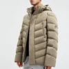 Puffer Aşağı Ceket “Haki”