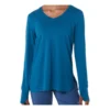 Uzun Kollu Heather Üst Giyim “Deep Sea Teal Heather”