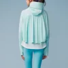 Yarasa Kollu Ceket “Lake Blue”